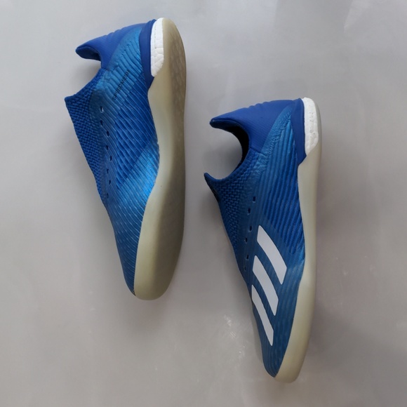 Adidas X 19.1 FG Royal Blue Soccer Cleats Sneakers 6 1/2 Men's Speedmesh - Picture 1 of 4